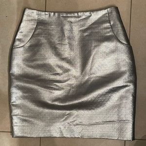 H&M Silver Skirt NYE